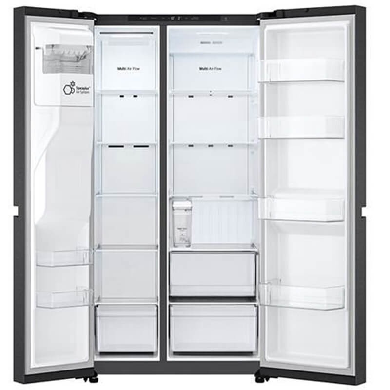 Tủ lạnh LG Inverter 641 lít Side By Side LSI63BLMA