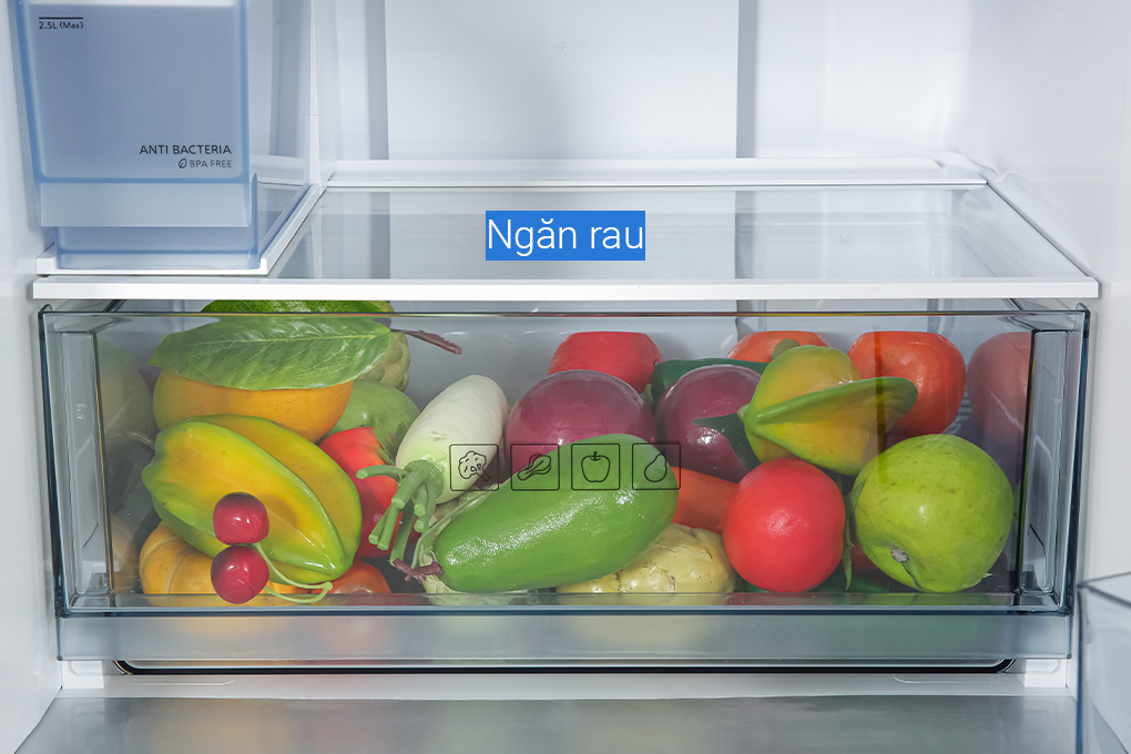 Tủ lạnh Panasonic Inverter 325 Lít NR-BV361BPKV