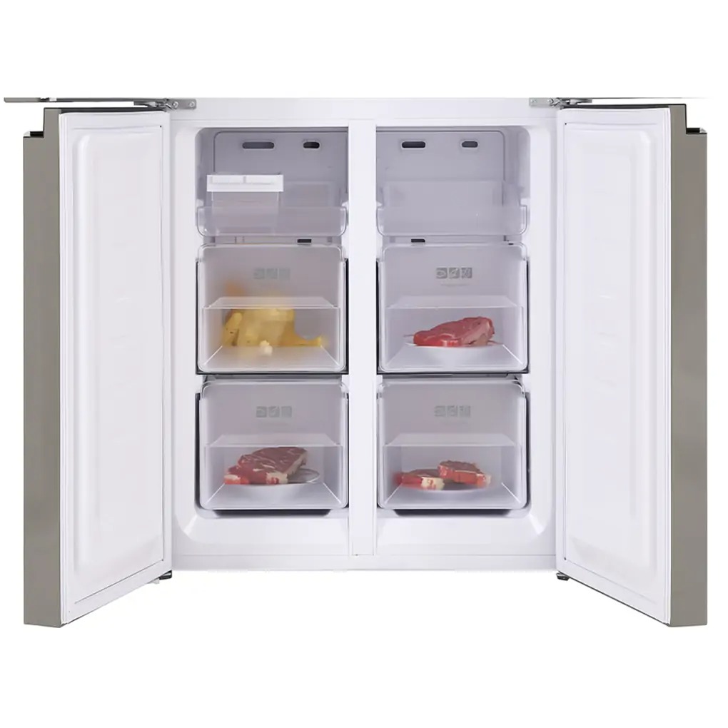 Tủ lạnh Sharp Inverter 401 lít Multi Door SJ-FXP480VG-BK