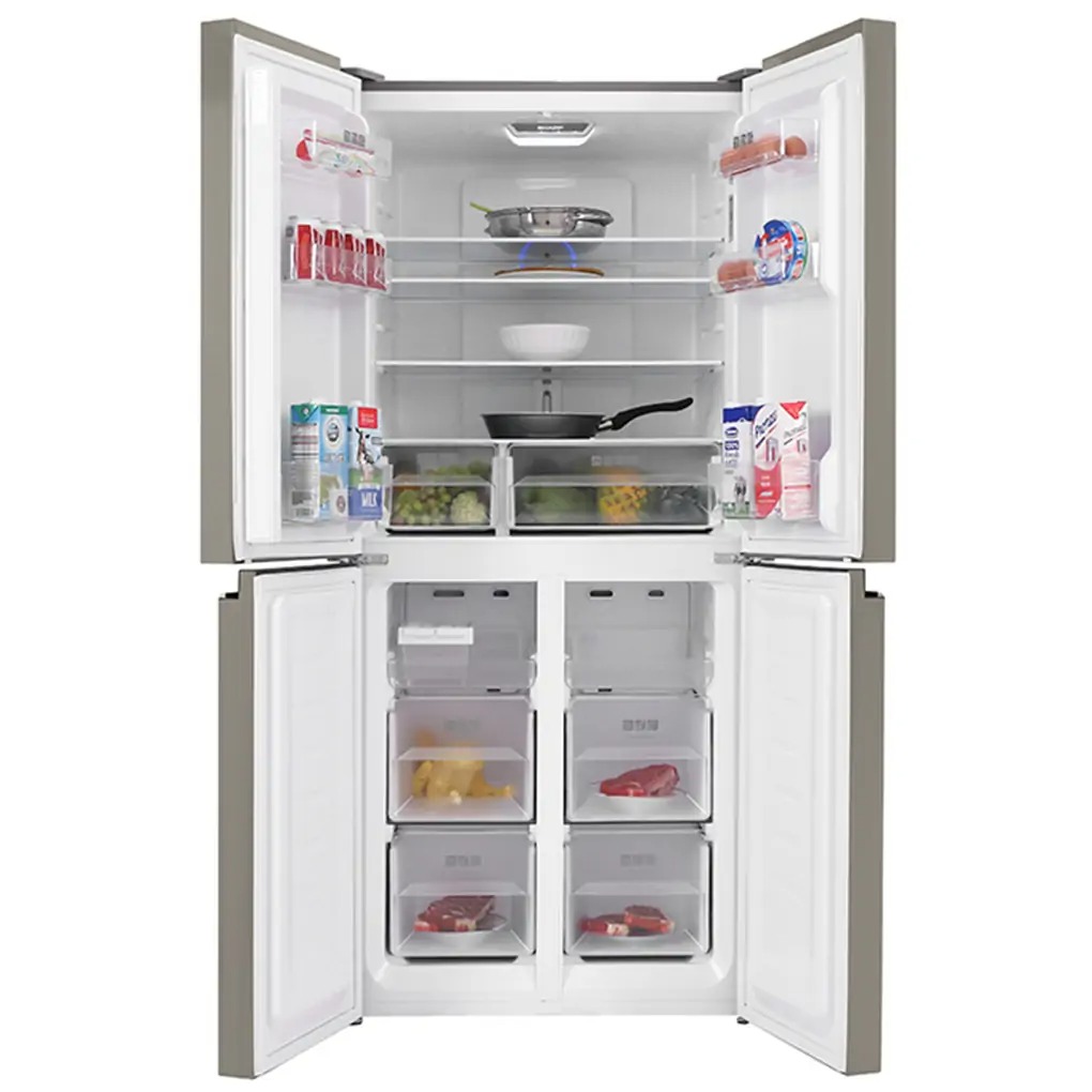 Tủ lạnh Sharp Inverter 401 lít Multi Door SJ-FXP480VG-CH