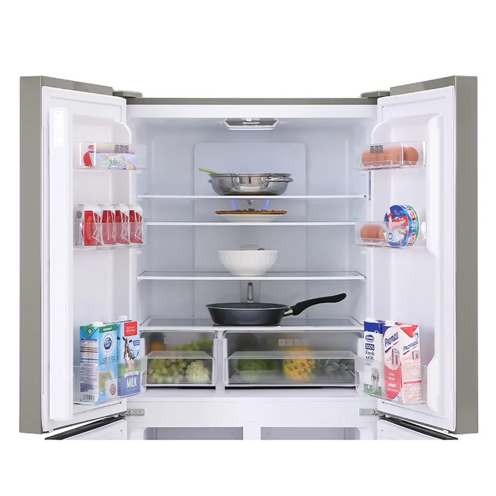 Tủ lạnh Sharp Inverter 401 lít Multi Door SJ-FXP480VG-CH