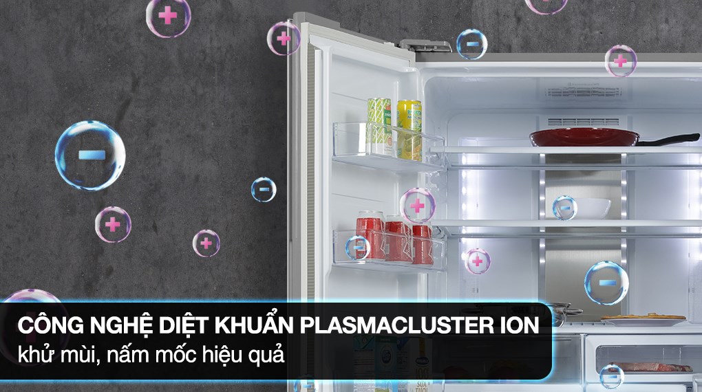 Tủ lạnh Sharp Inverter 607 lít Multi Door SJ-FXPI689V-RS