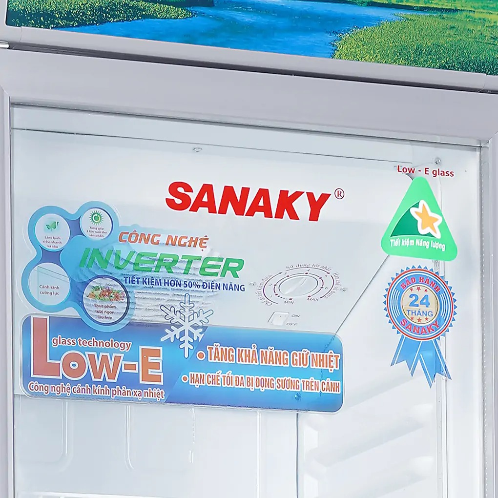 Tủ mát Sanaky Inverter 340 lít VH-408K3L