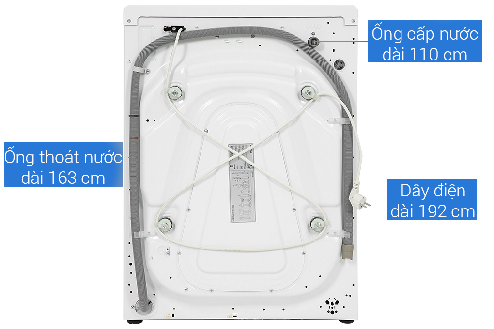 Máy giặt Whirlpool 9kg FWEB9002FW