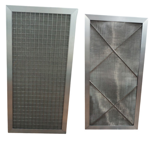 Lọc inox khung nhôm 480x440x10mm