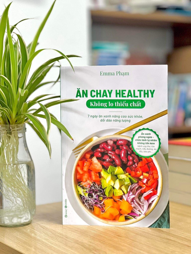 Sách Ăn Chay Healthy - Không lo thiếu chất