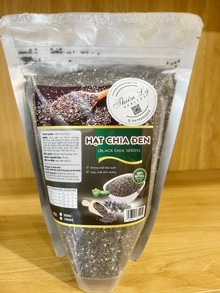Hạt Chia Black 500gr