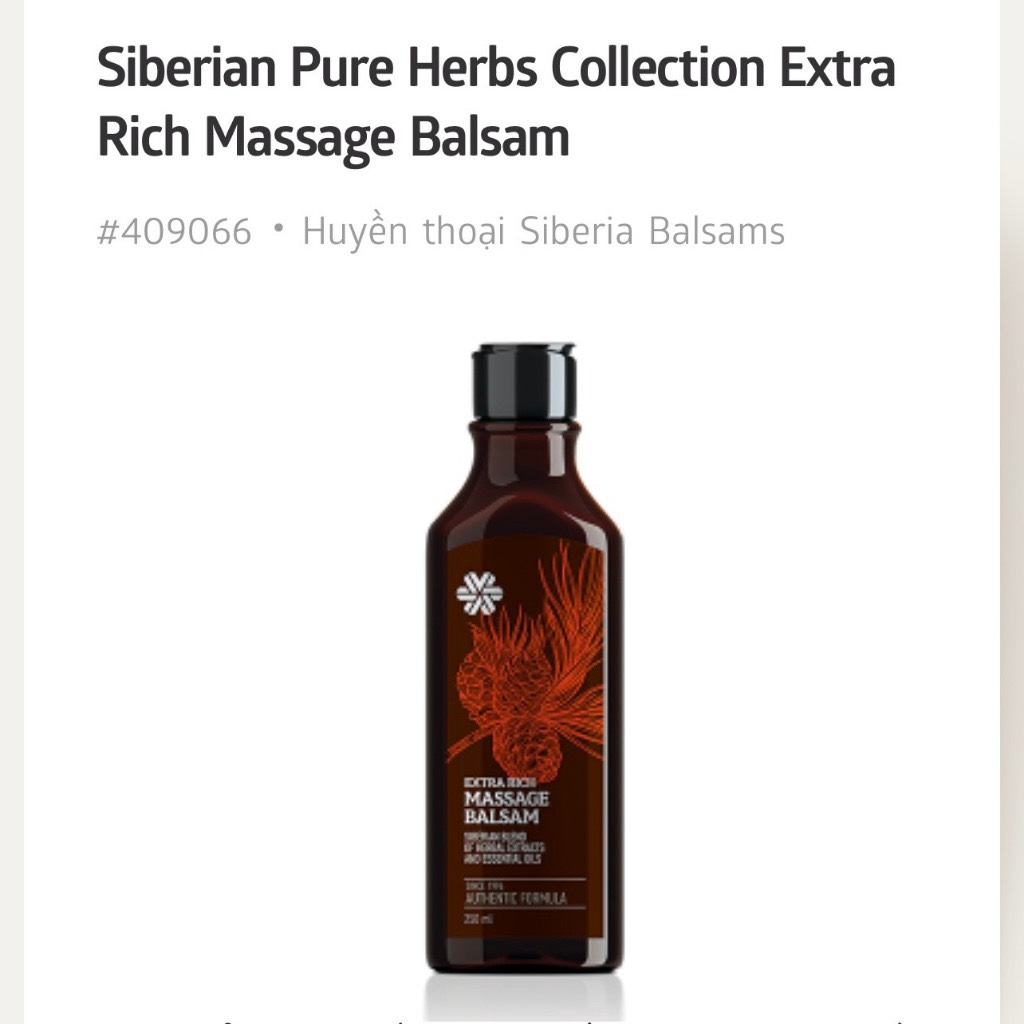 Dầu đa năng Balsam (Hạ sốt)