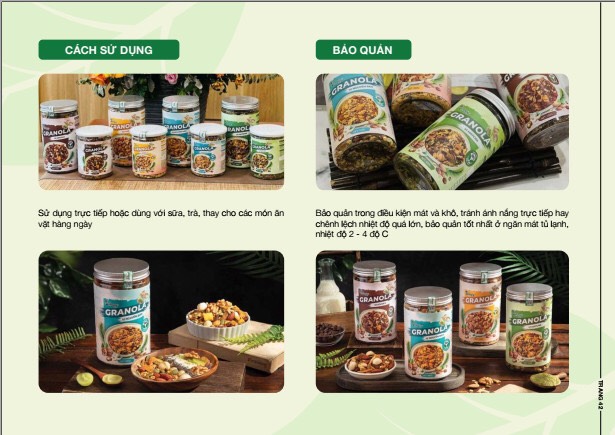 Granola nguyên bản Behapy 500gr