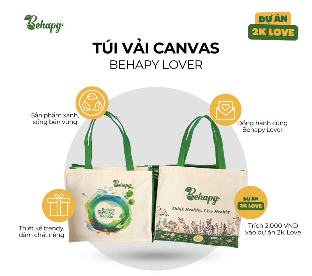 Túi vải Behapy Reuse