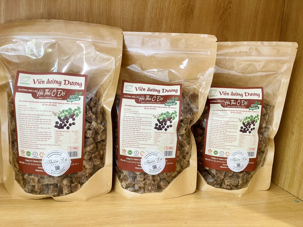 Đường mía Hà Thủ Ô 1kg