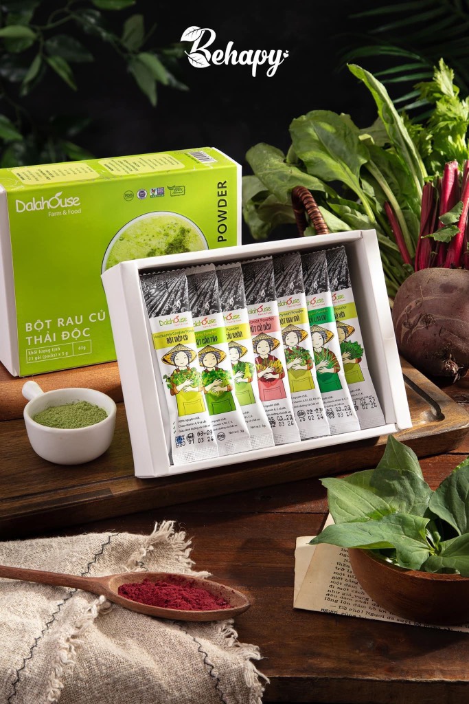 Bột Rau Củ Detox - Thải Độc 63gr - Dalahouse