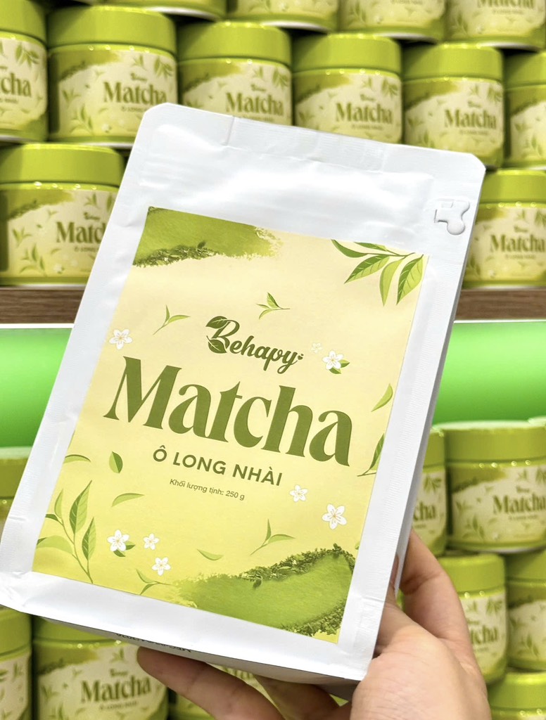 Matcha ô long nhài gói 250gr