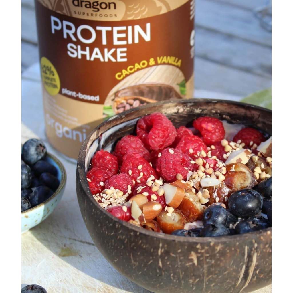 Protein shake cacao và vanilla 500gr - Dragon