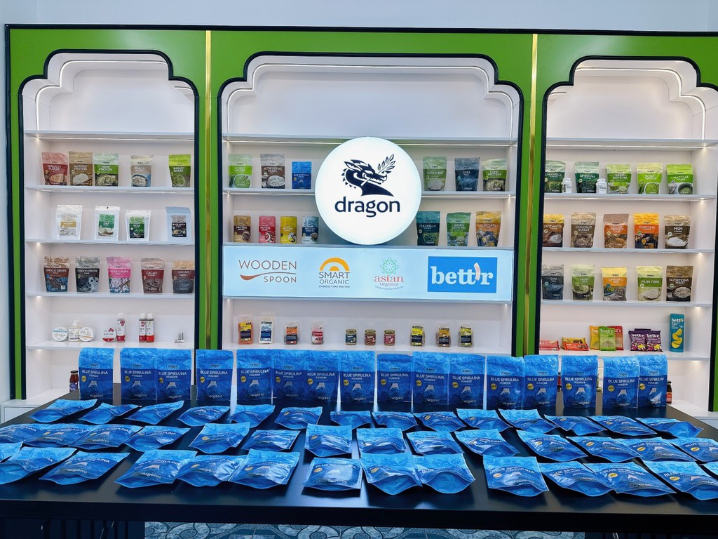 Bột tảo Blue Spirulina hữu cơ 75gr - Dragon