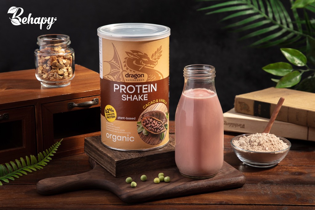 Protein shake cacao và vanilla 500gr - Dragon