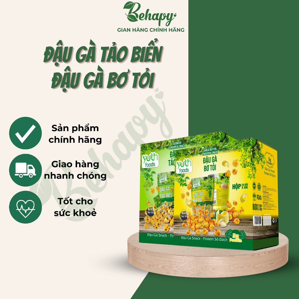 Đậu gà bơ tỏi - Yuth Fooods