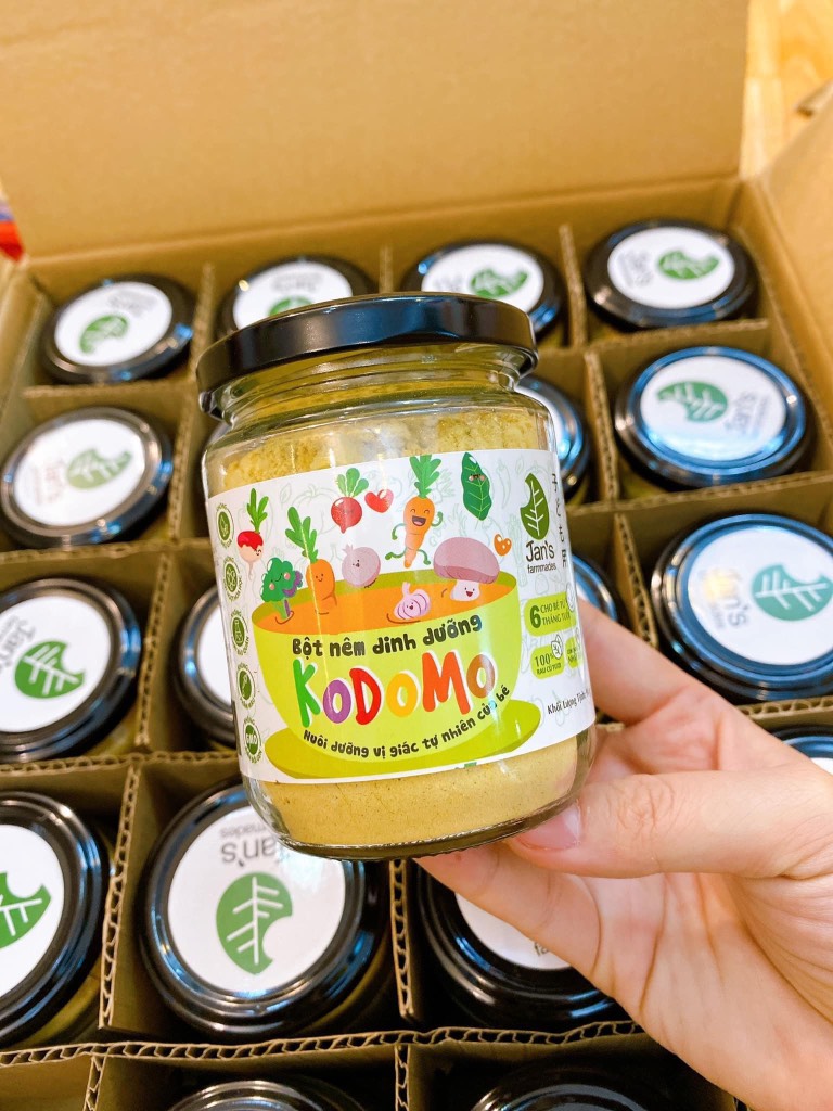 Bột nêm dinh dưỡng Kodomo 200gr - Jan's