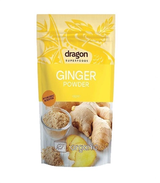 Bột gừng nguyên chất hữu cơ 200gr - Dragon