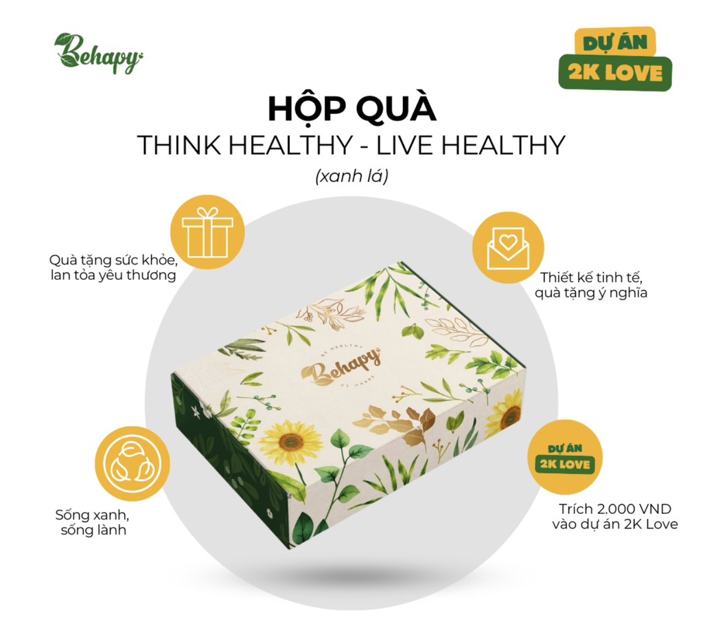 Hộp quà Behapy Xanh