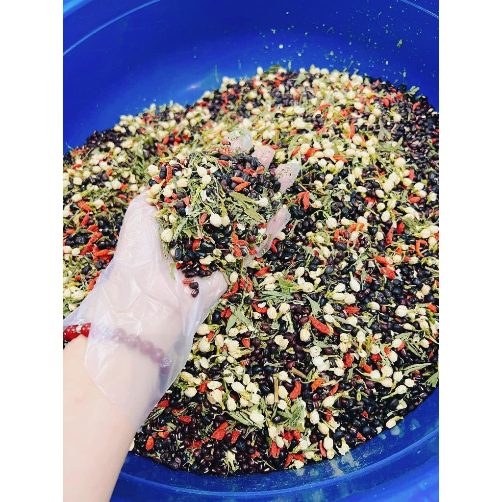 Trà gao lứt túi lọc 450gr 30 gói