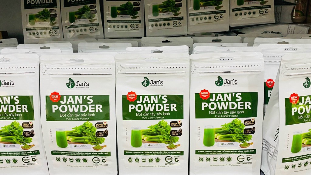 Bột cần tây sấy lạnh
