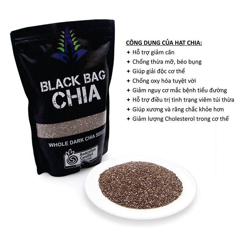 Hạt Chia Black 500gr