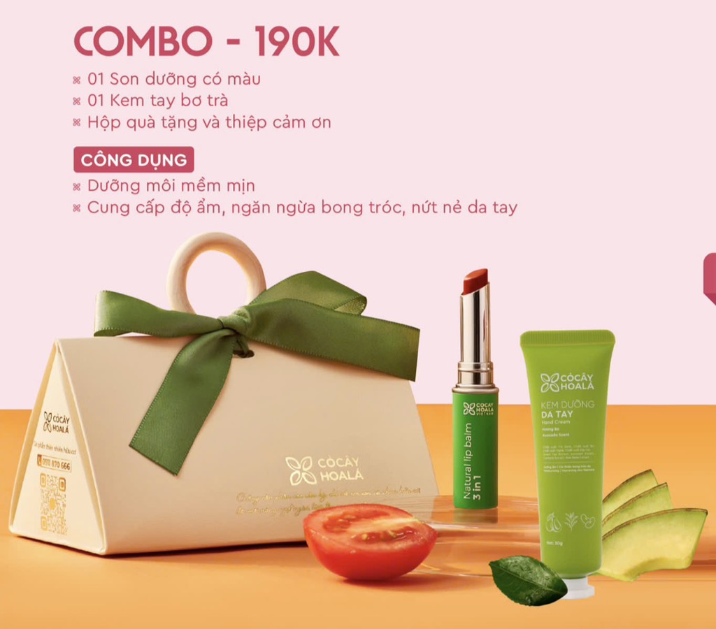 Set Son Cỏ cây hoa lá - Không màu