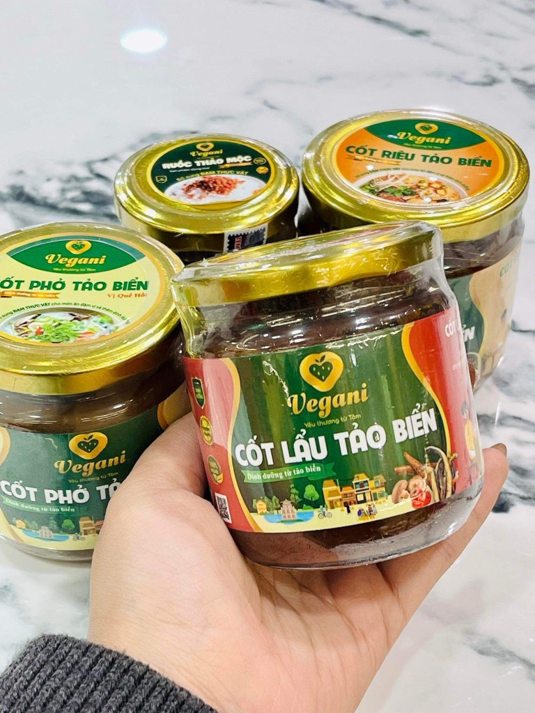 Cốt lẩu tảo biển VEGANI 250gr