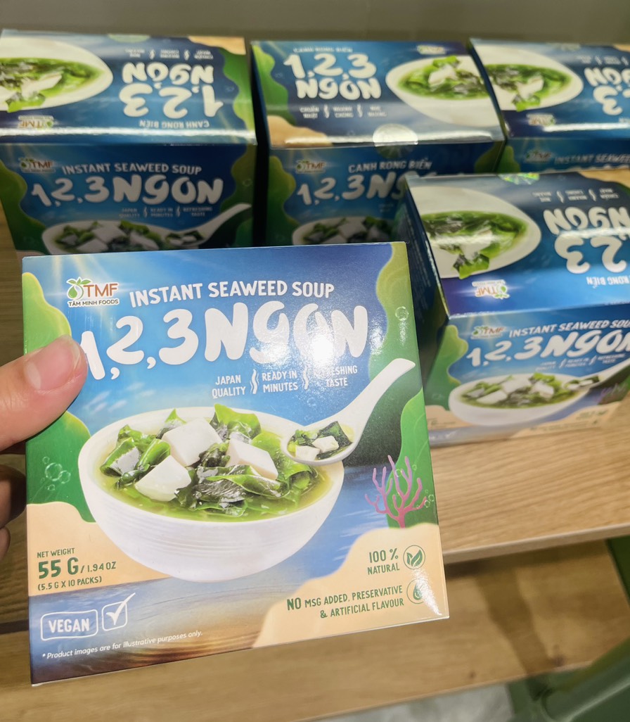 Canh dưỡng sinh rong biển TAMI 55gr