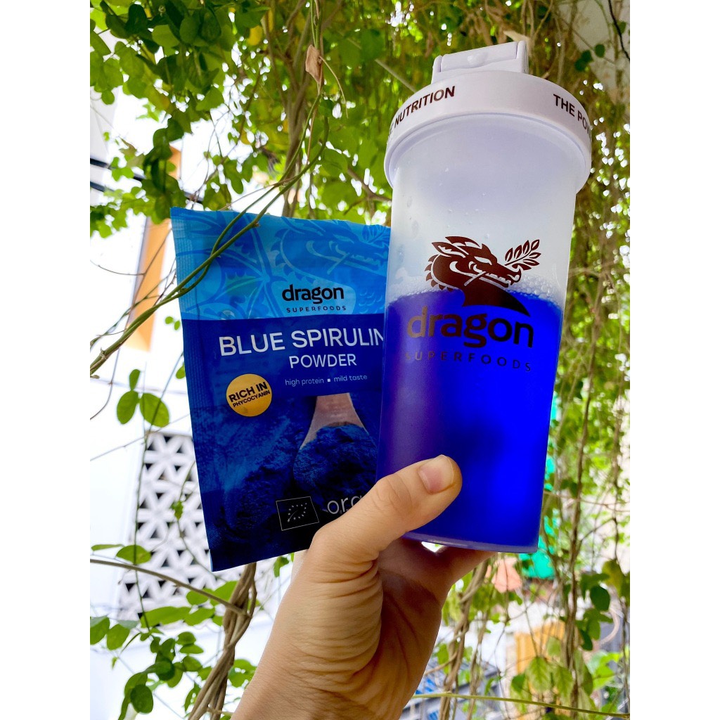 Bột tảo Blue Spirulina hữu cơ 75gr - Dragon