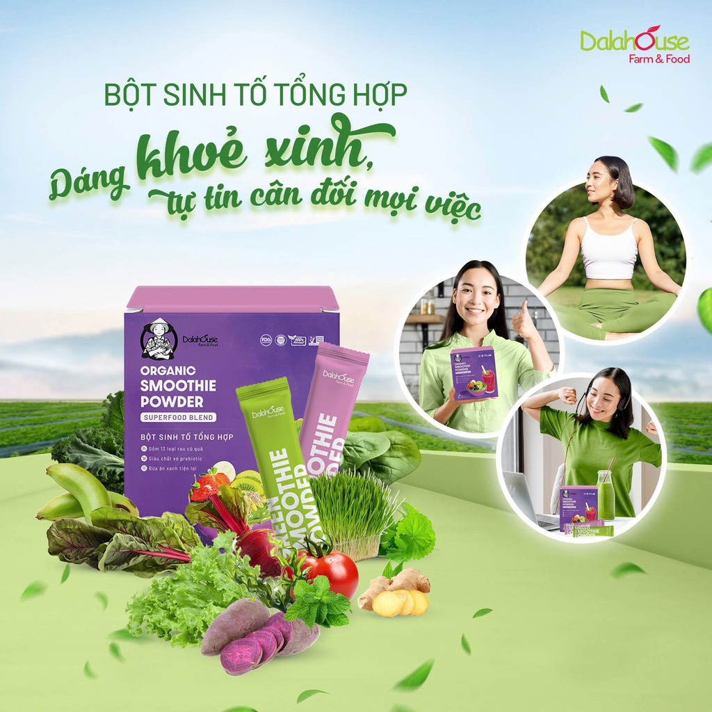 Bột Sinh Tố Tổng Hợp Dalahouse