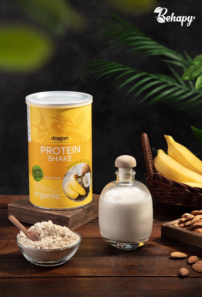 Protein shake chuối và dừa 450gr - Dragon
