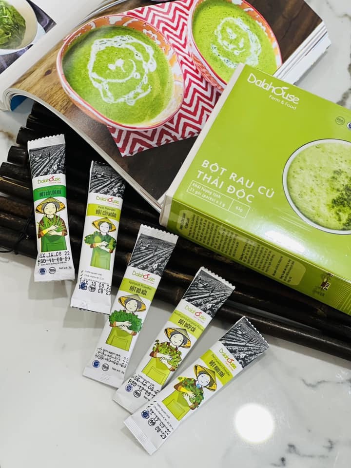 Bột Rau Củ Detox - Thải Độc 63gr - Dalahouse