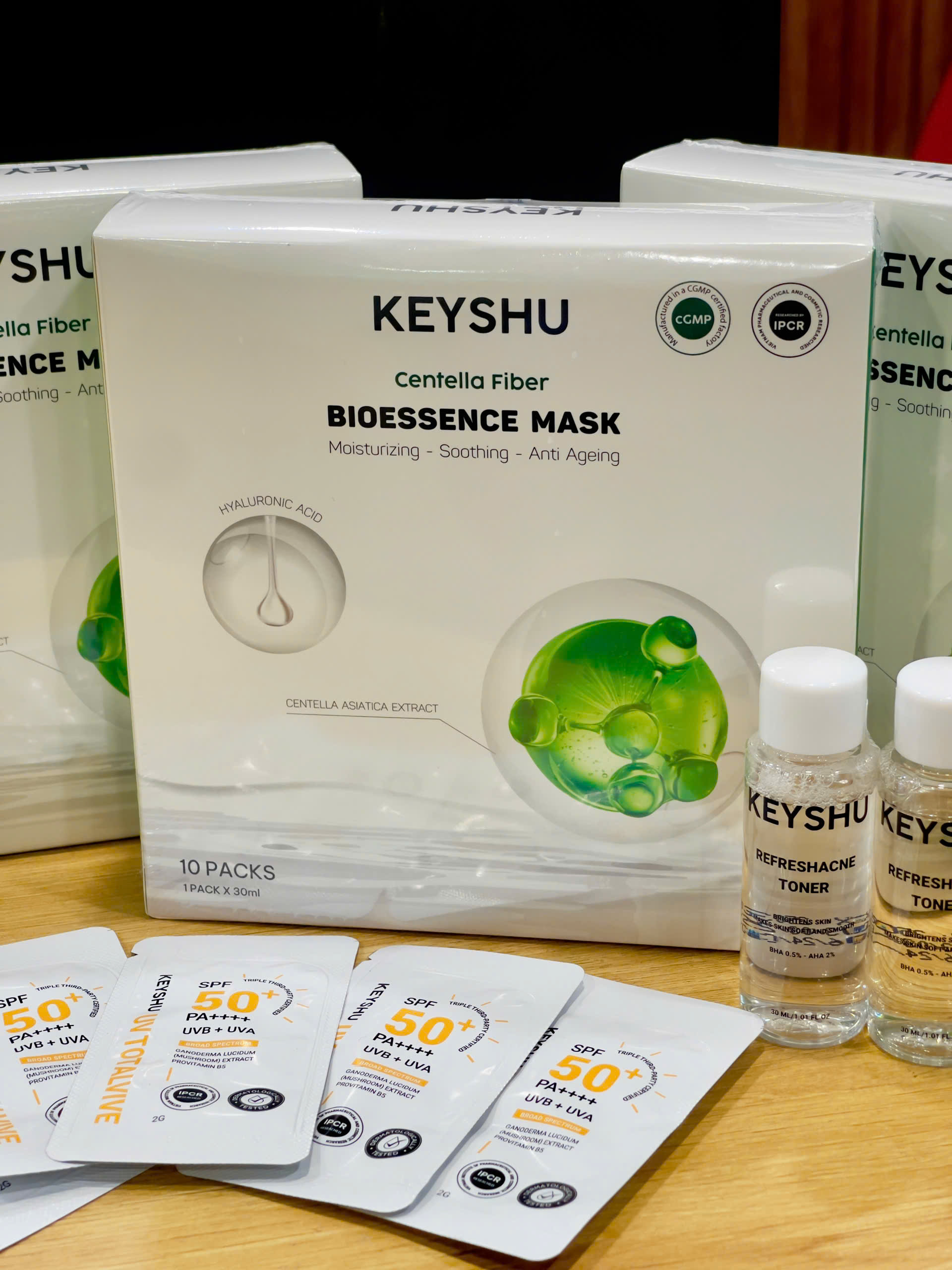 Mặt nạ sợi rau má KEYSHU