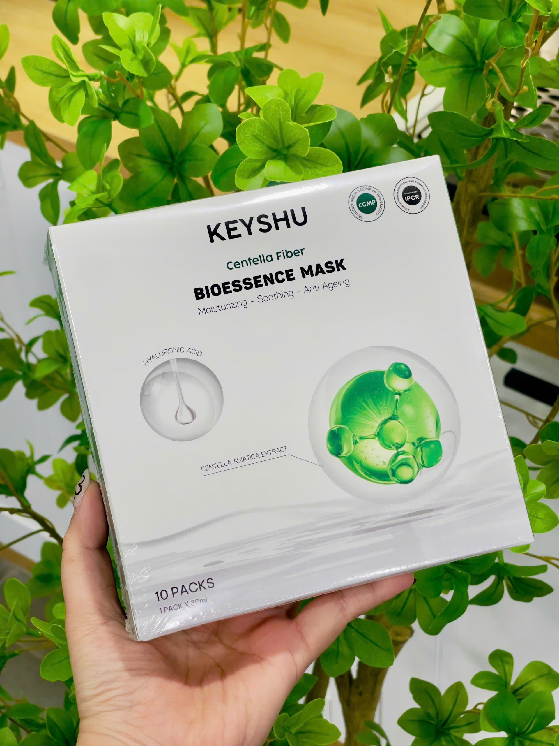Mặt nạ sợi rau má KEYSHU