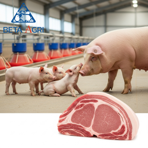 Bí quyết chọn giống heo thịt chất lượng cao: Nền tảng vàng cho thịt săn chắc và năng suất vượt trội Bí quyết chọn giống heo thịt chất lượng cao: Nền tảng vàng cho thịt săn chắc và năng suất vượt trội