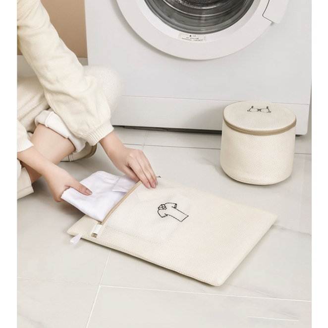 Túi giặt vải lưới Mướt bedding chứa đồ giặt giúp bảo vệ đồ, hạn chế nhăn, giữ form, chống xù