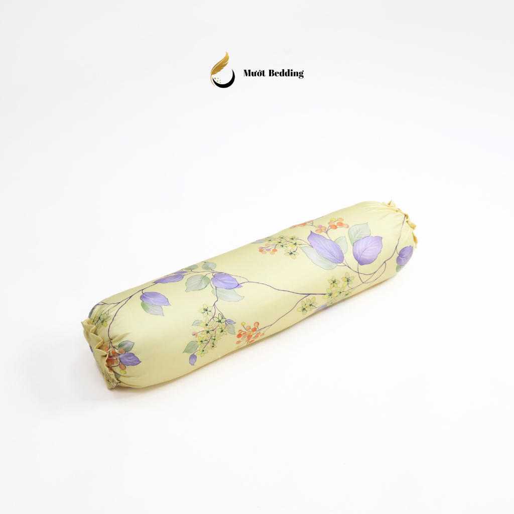 Vỏ gối ôm Tencel nhiều họa tiết Mướt bedding Size 35x100cm (70x100cm) mềm mại, thấm hút tốt, may kiểu dây kéo cao cấp