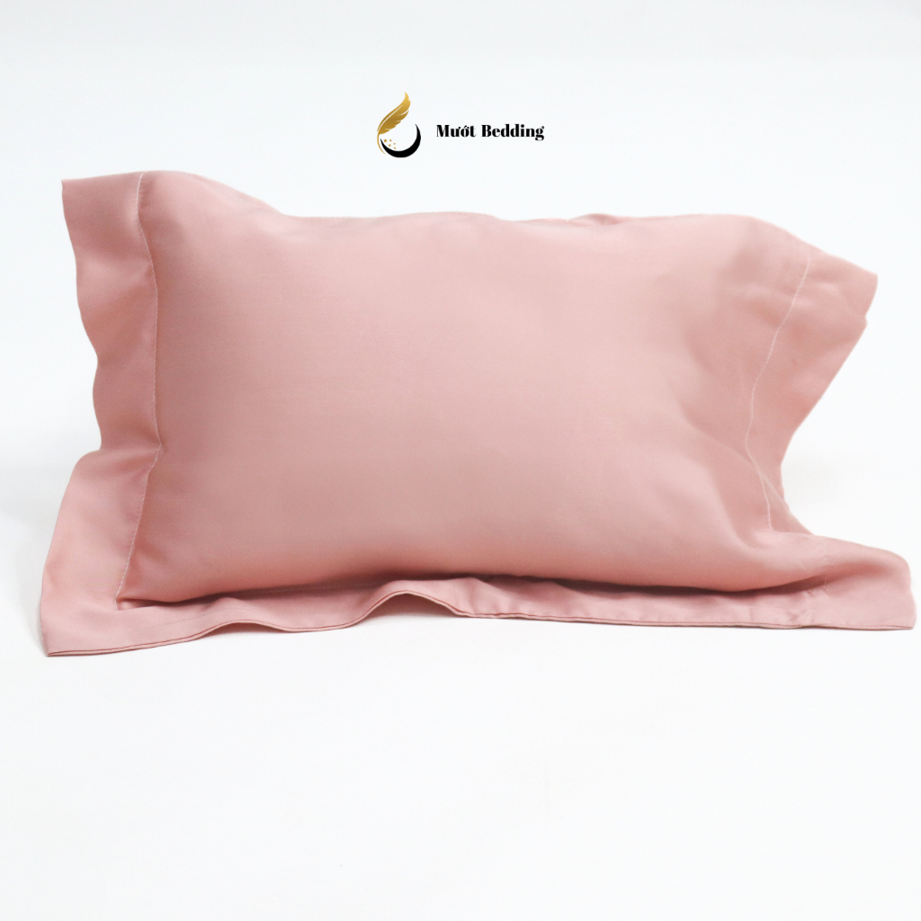 Gối nằm (ruột + vỏ) cho bé sơ sinh, trẻ em chất liệu Cotton/Tencel Size 25x35cm Mướt Bedding