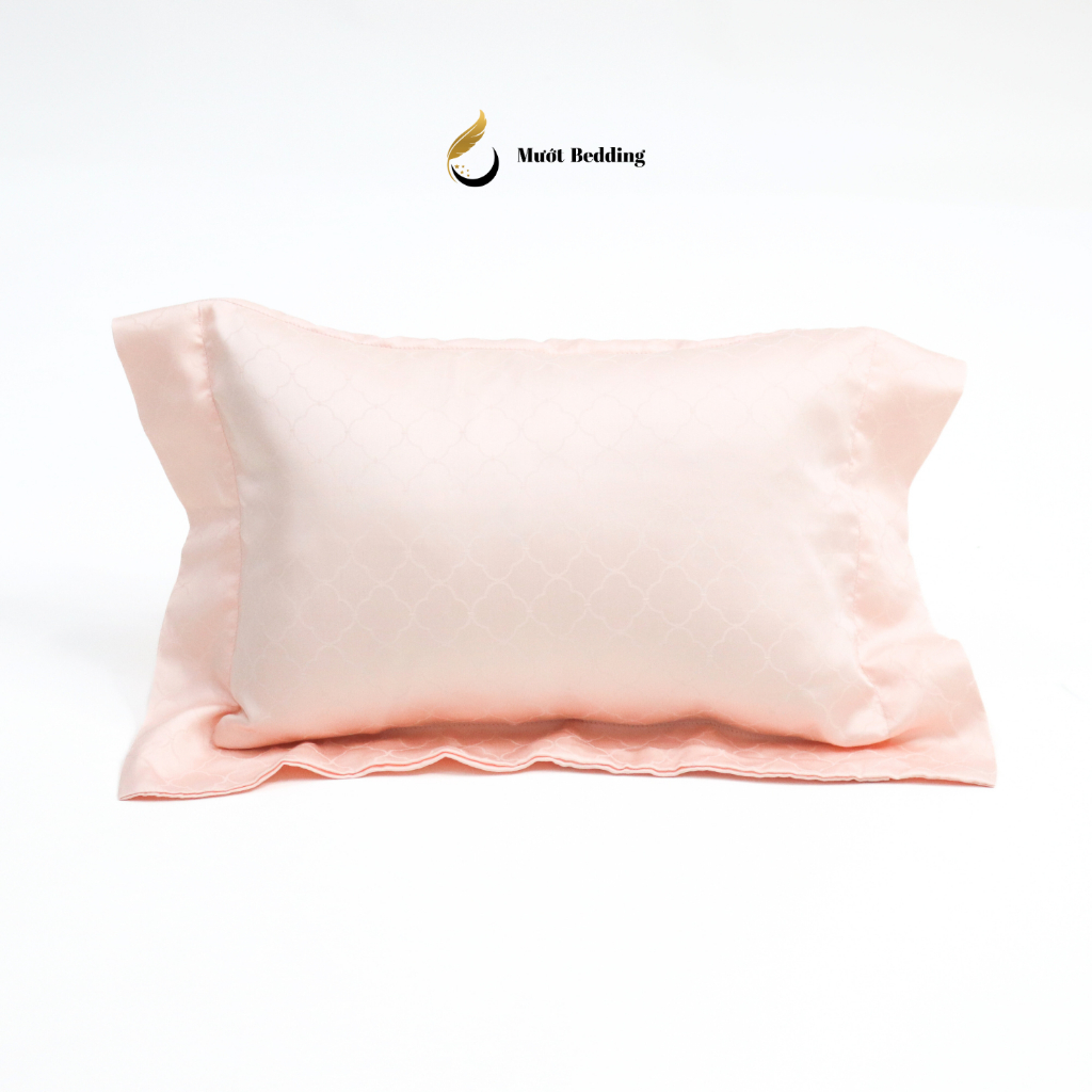 Gối nằm (ruột + vỏ) cho bé sơ sinh, trẻ em chất liệu Cotton/Tencel Size 25x35cm Mướt Bedding