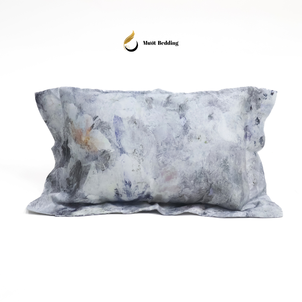 Gối nằm (ruột + vỏ) cho bé sơ sinh, trẻ em chất liệu Cotton/Tencel Size 25x35cm Mướt Bedding