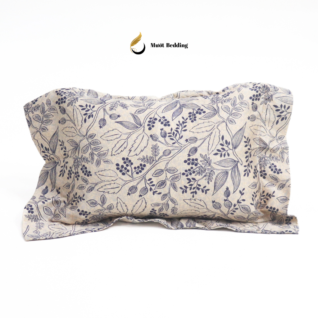 Gối nằm (ruột + vỏ) cho bé sơ sinh, trẻ em chất liệu Cotton/Tencel Size 25x35cm Mướt Bedding