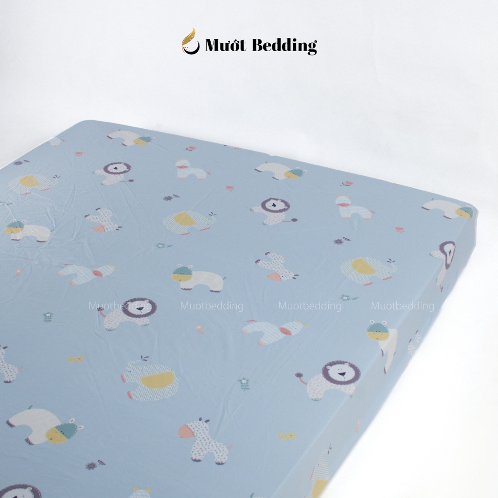 Ga giường lẻ Lụa Tencel Mướt bedding cao cấp đầy đủ size bo chun, chất liệu cao cấp, mềm, thoáng mát
