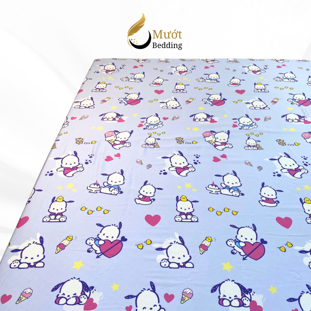 Ga giường lẻ Lụa Tencel Mướt bedding cao cấp đầy đủ size bo chun, chất liệu cao cấp, mềm, thoáng mát