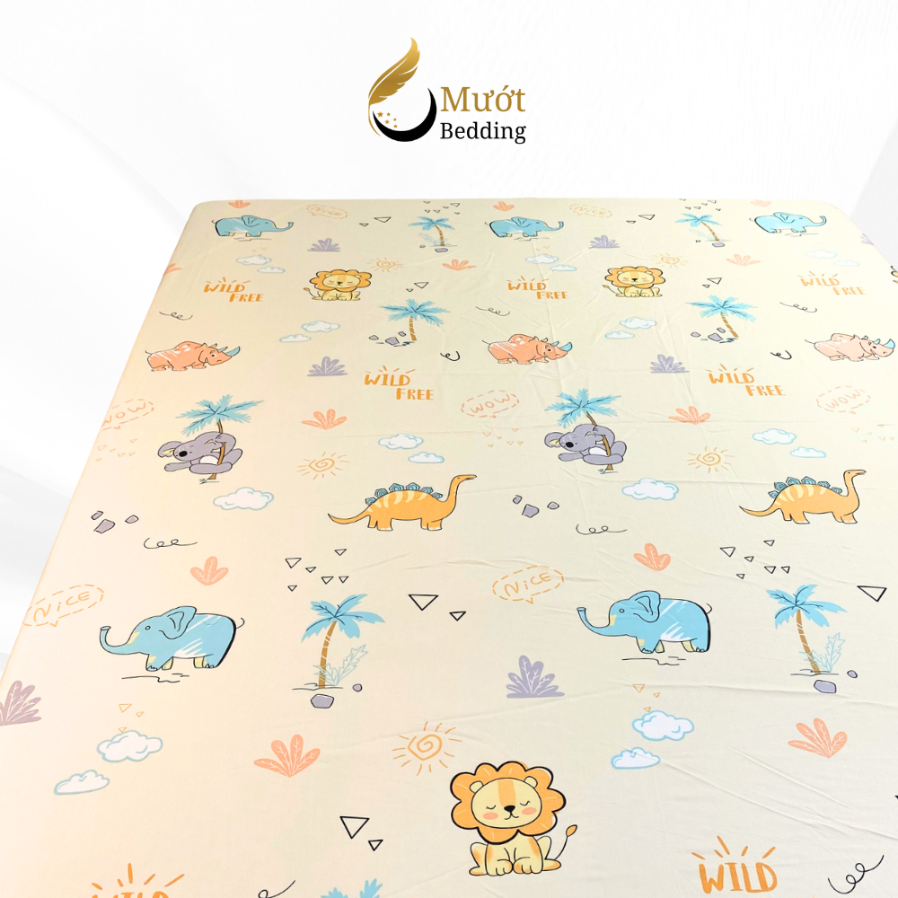 Ga giường lẻ Lụa Tencel Mướt bedding cao cấp đầy đủ size bo chun, chất liệu cao cấp, mềm, thoáng mát