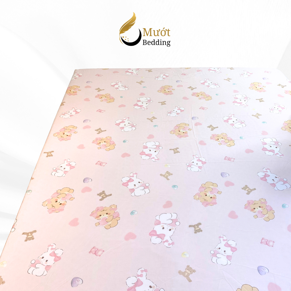 Ga giường lẻ Lụa Tencel Mướt bedding cao cấp đầy đủ size bo chun, chất liệu cao cấp, mềm, thoáng mát