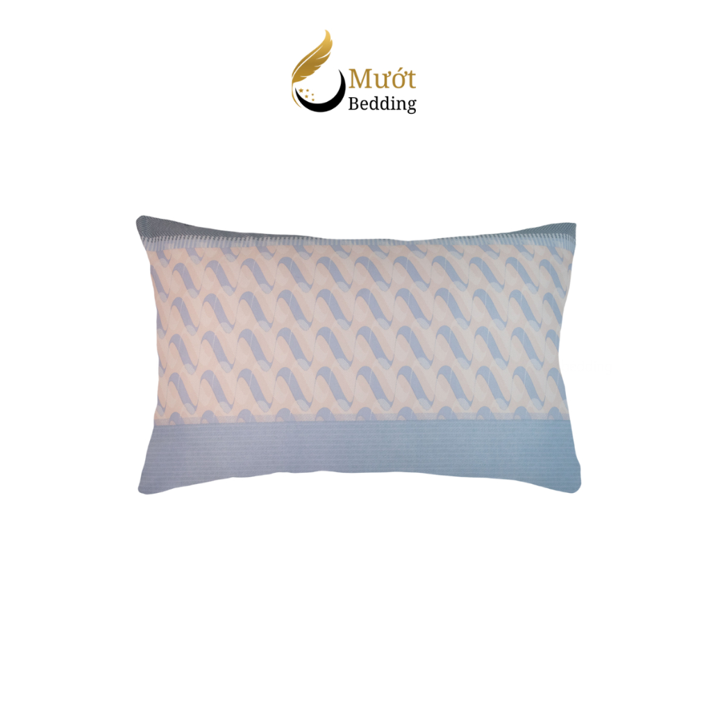 Vỏ gối Cotton 100% cao cấp nhiều họa tiết Mướt bedding Size 50x70 cm mềm mại, thấm hút tốt, áo gối dạng lồng bền đẹp