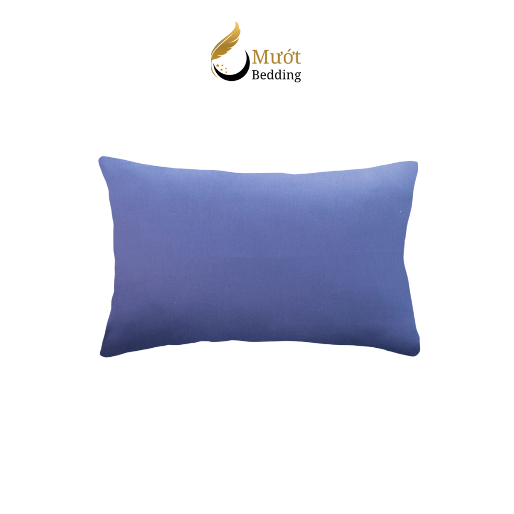 Vỏ gối Cotton 100% cao cấp nhiều họa tiết Mướt bedding Size 50x70 cm mềm mại, thấm hút tốt, áo gối dạng lồng bền đẹp