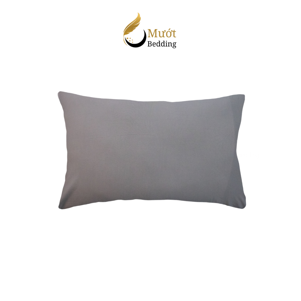 Vỏ gối Cotton 100% cao cấp nhiều họa tiết Mướt bedding Size 50x70 cm mềm mại, thấm hút tốt, áo gối dạng lồng bền đẹp